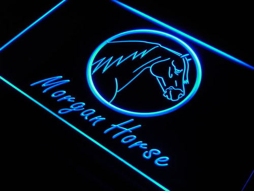 Morgan Horse Model Decor Gift Neon Light Sign
